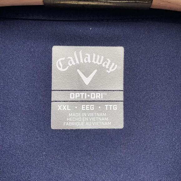 Callaway Opti-/Dry Men’s Golf Polo Size XXL - Picture 5 of 7